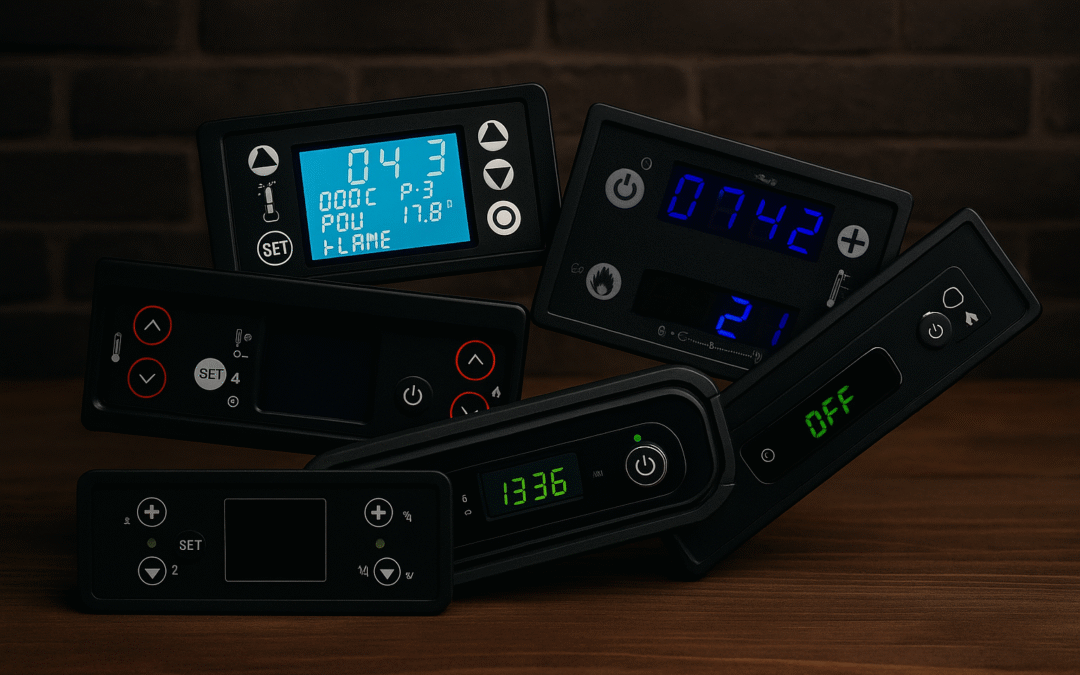 Errores más comunes en los displays de estufas de pellet y cómo solucionarlos