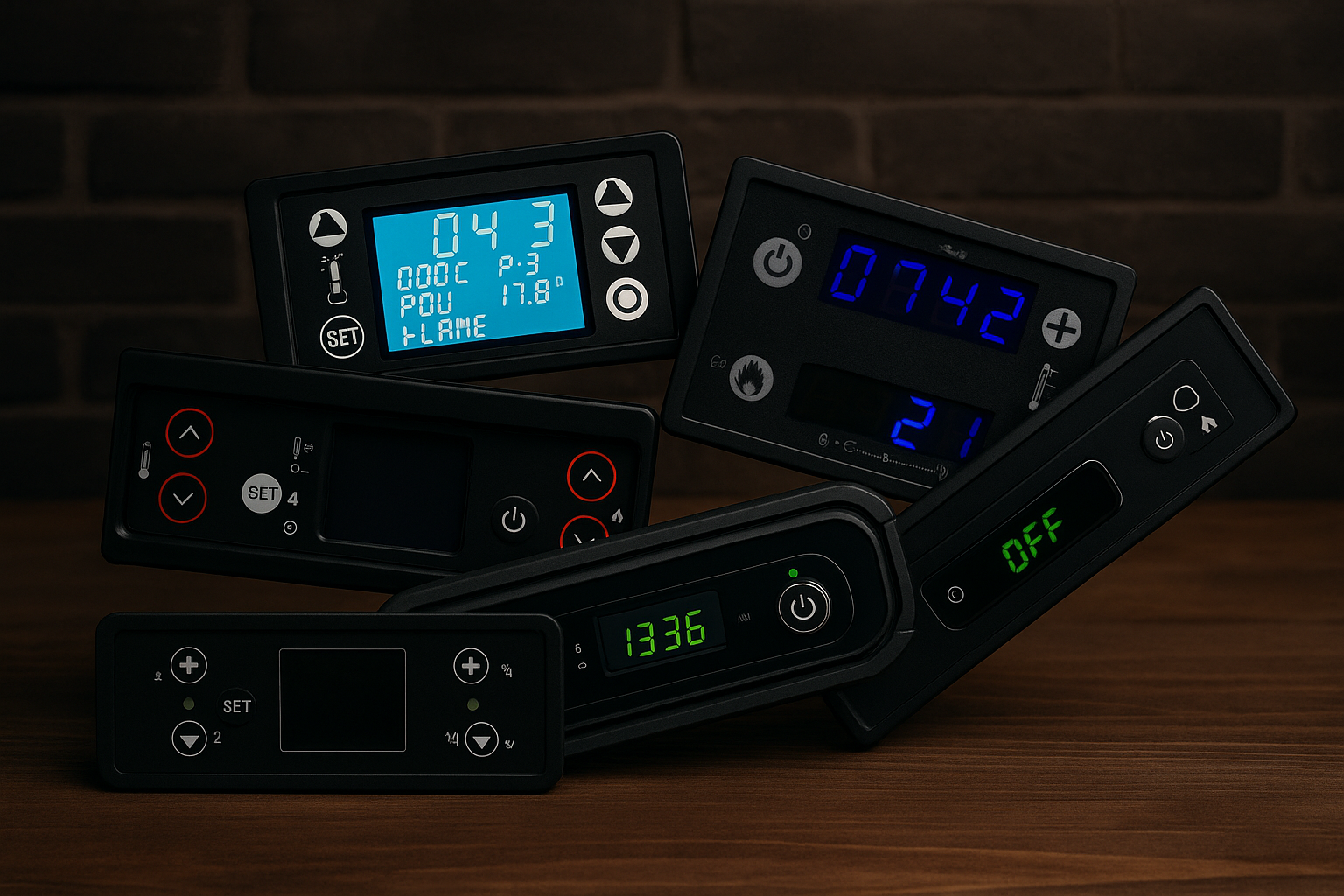 errores en displays de estufas de pellet